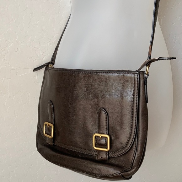 Frye crossbody brown leather messenger bag - Picture 16 of 16